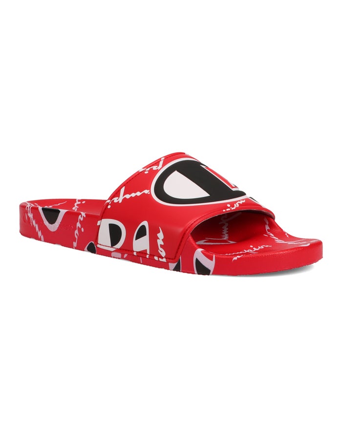 Champion Badslippers Heren - Rood - Ipo ( 589423-UMR )